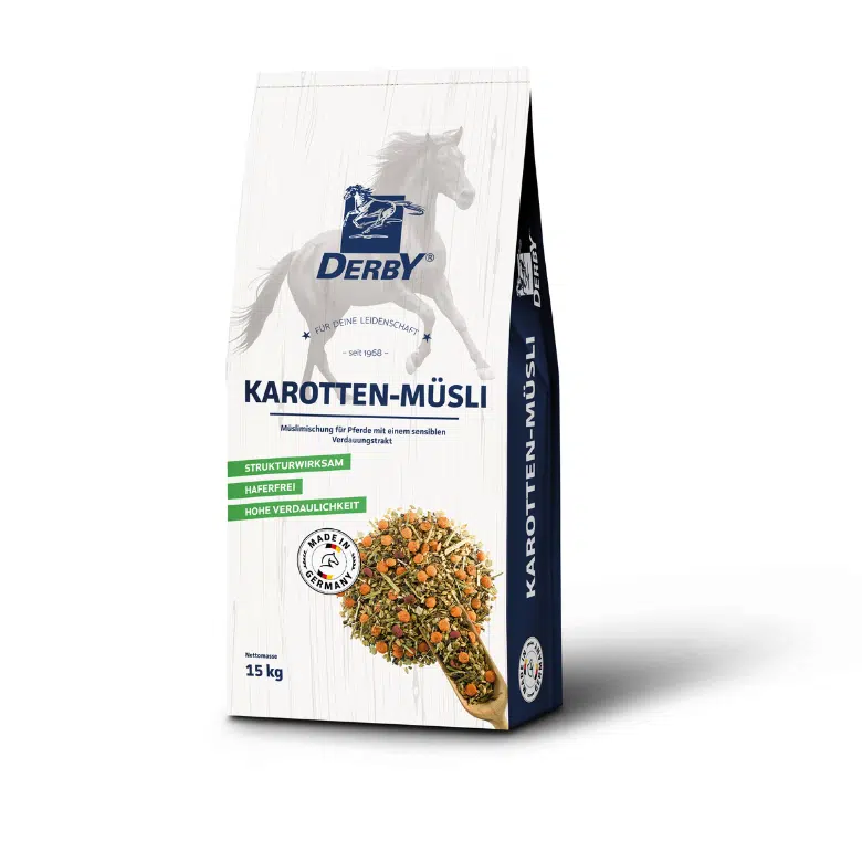 Futtersack Derby Karotten Müsli 15kg