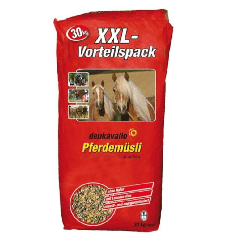 Futtersack Deukavallo Pferdemüsli XXL 30kg