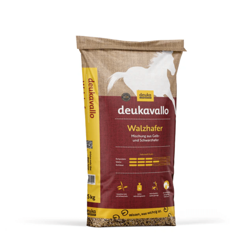 Futtersack Deukavallo Walzhafer 25kg