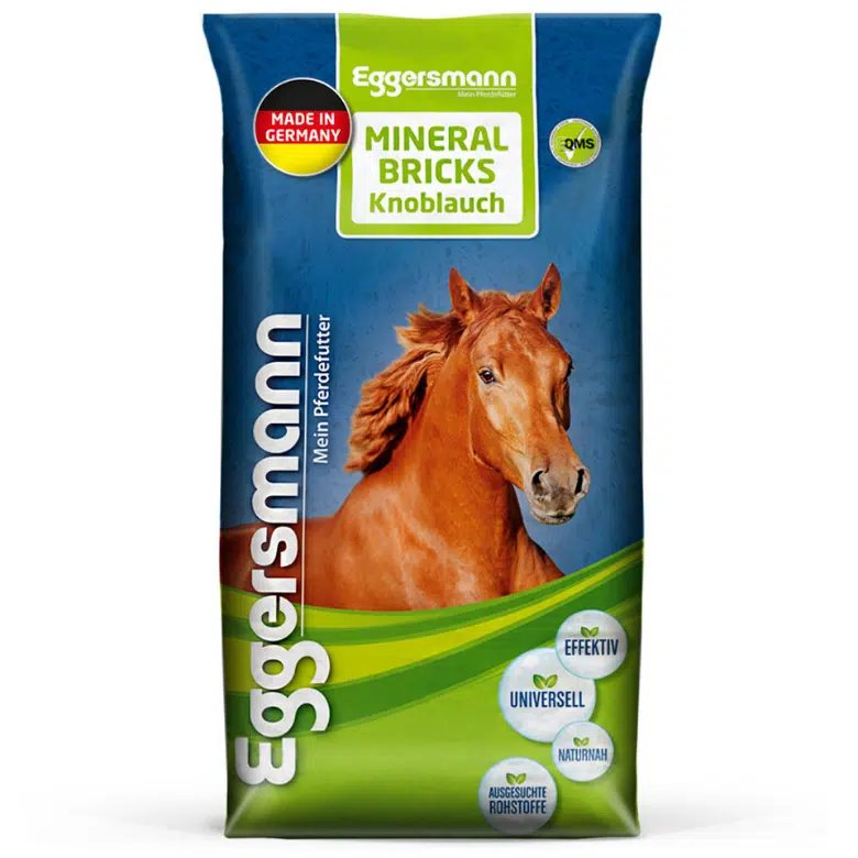 Futtersack Eggersmann Mineral Bricks Knoblauch