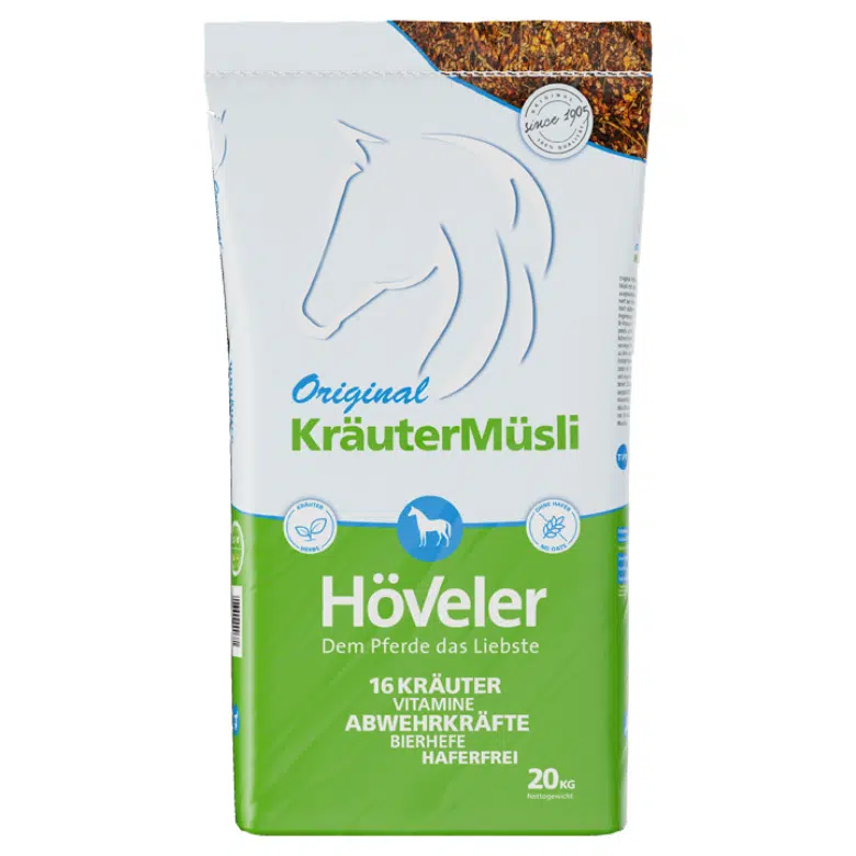 Futtersack Höveler Kräuter Müsli 20kg