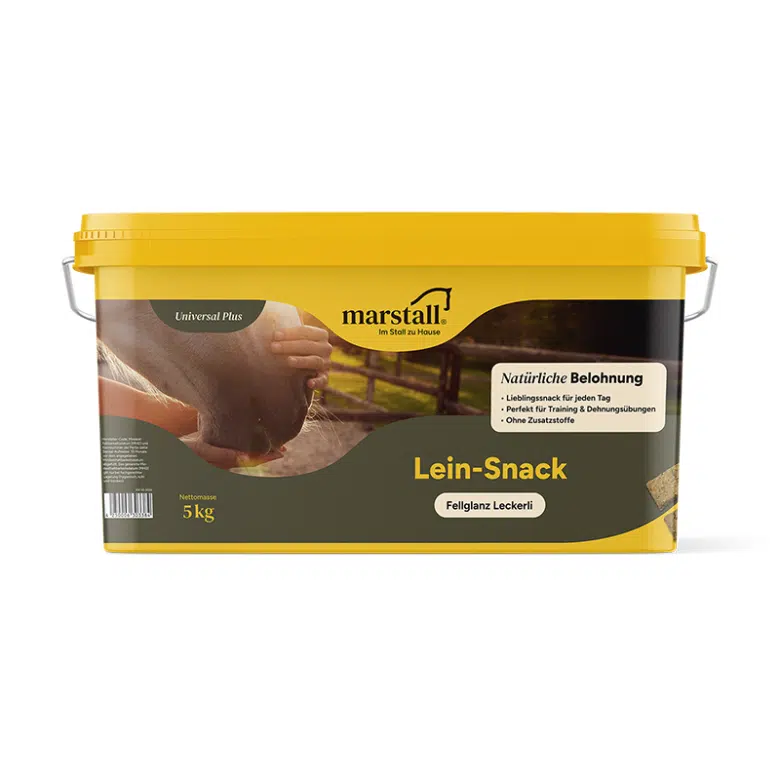 Futtereimer Marstall Lein Snack 5kg