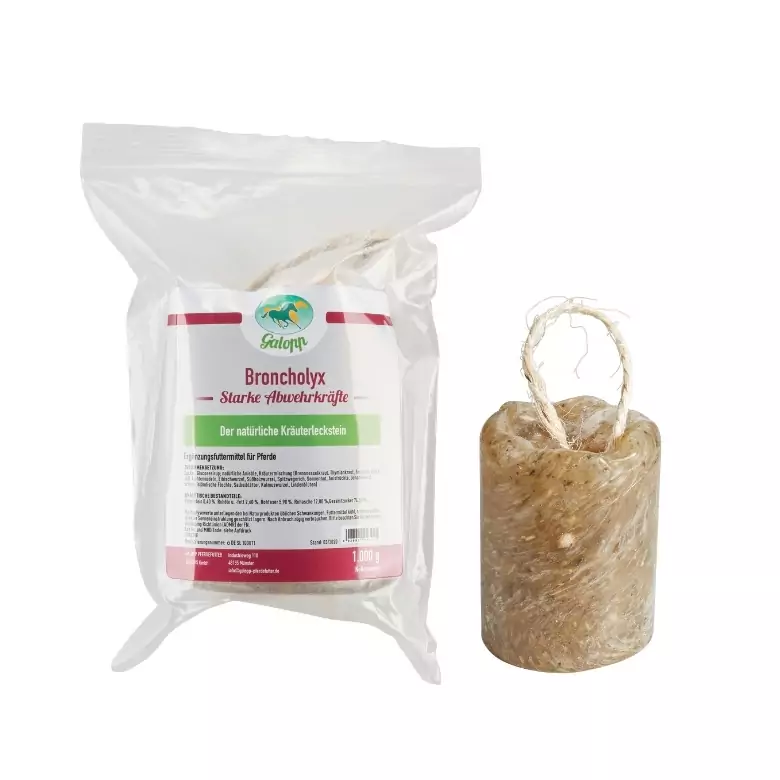 Galopp BRONCHOLYX Kräuterleckstein