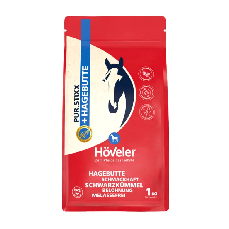 Futterbeutel Höveler Pur.Stixx Hagebutte 1kg