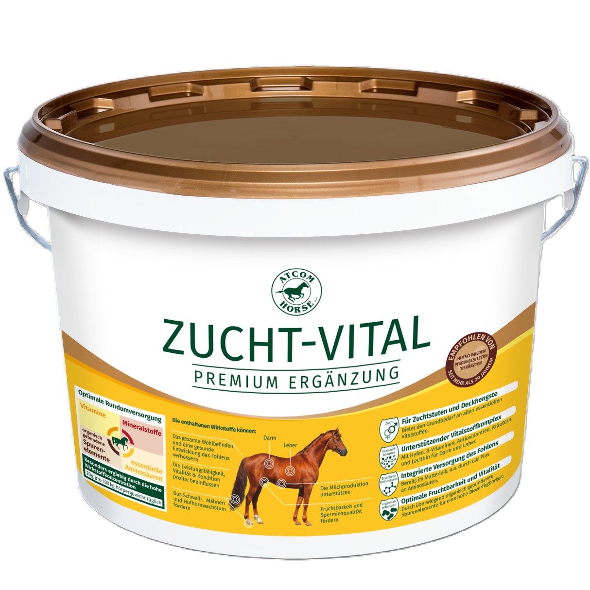 Atcom Zucht Vital Eimer Premium Ergänzung