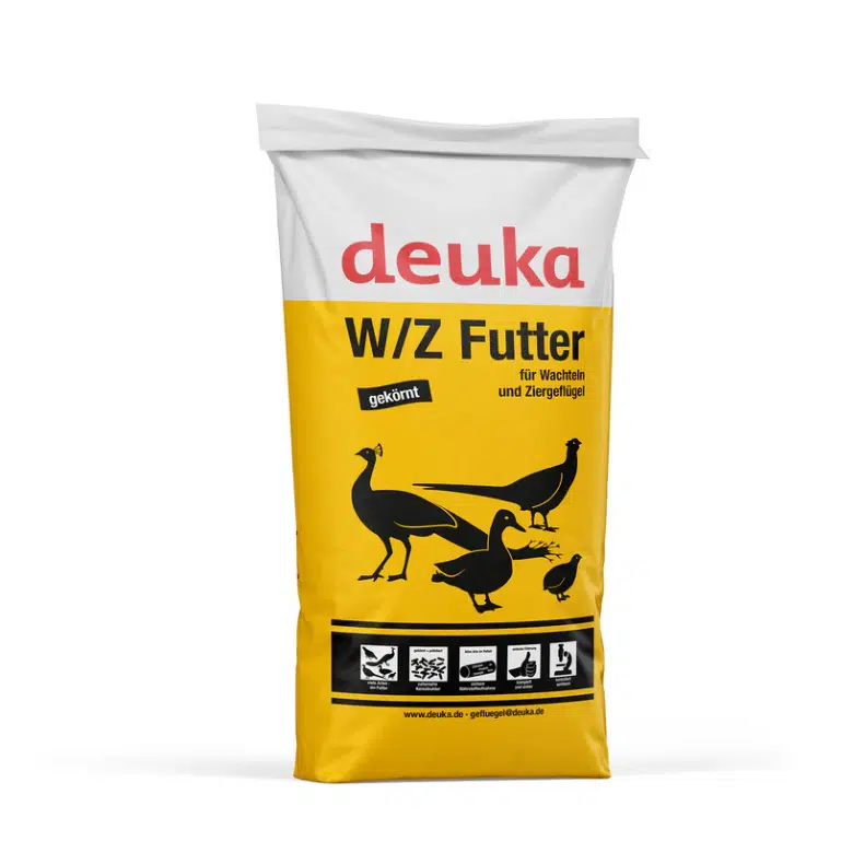Futtersack Deuka W/Z Futter für Wachteln und Ziergeflügel