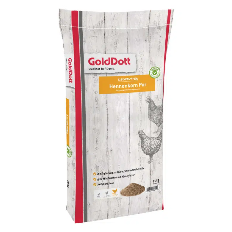 Futtersack GoldDott Hennenkorn Pur 25kg
