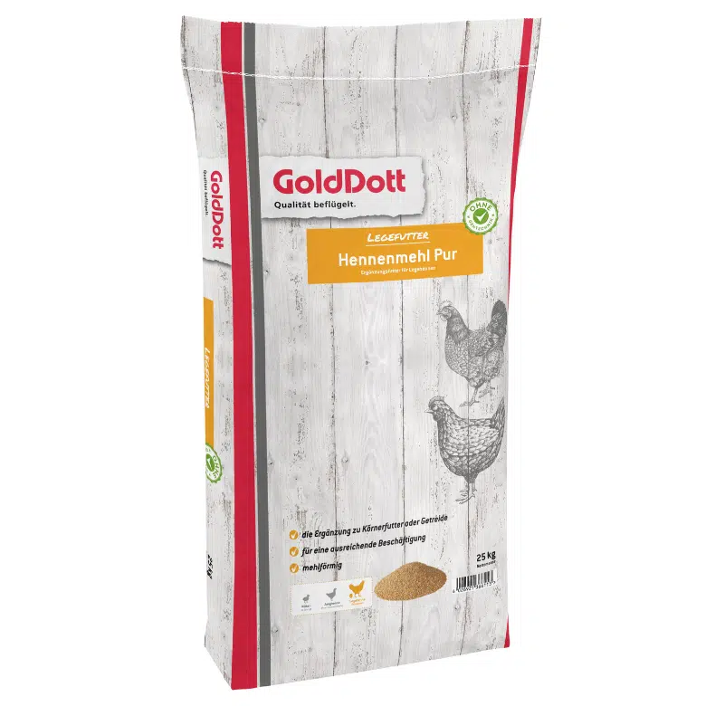 Futtersack GoldDott Hennenmehl Pur 25kg