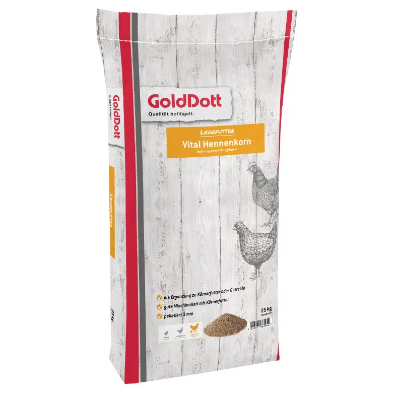 Futtersack GoldDott Vital Hennenkorn 25kg