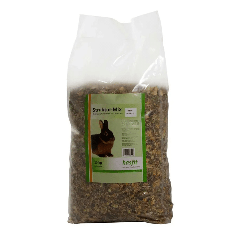 Futtersack Hasfit Struktur Mix 20kg