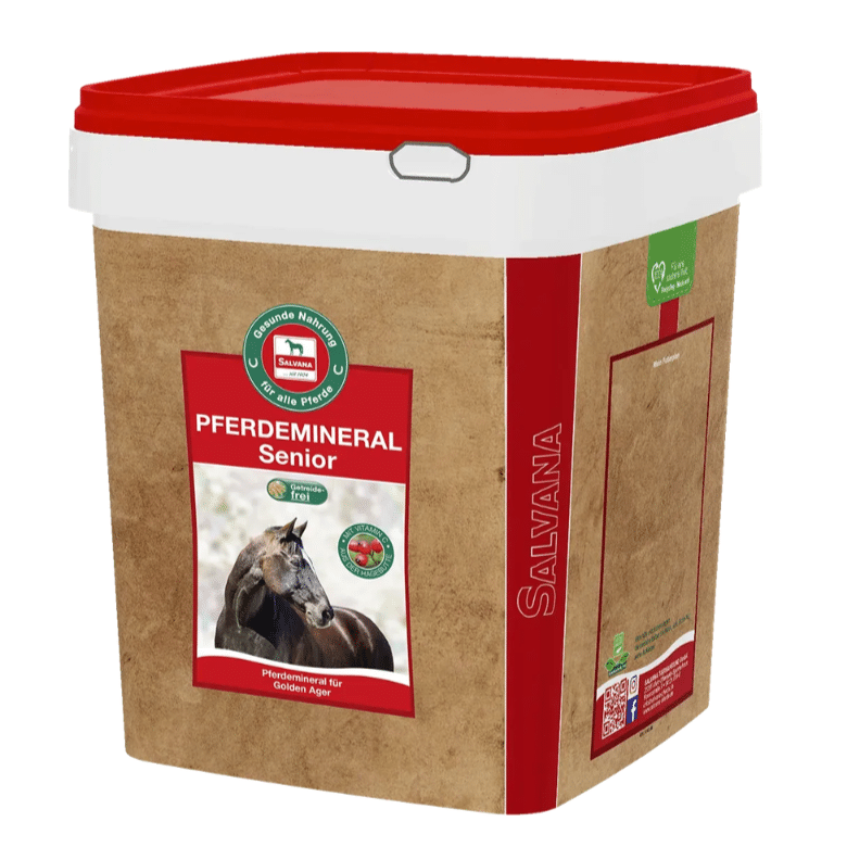 Futterbox Salvana Pferdemineral Senior