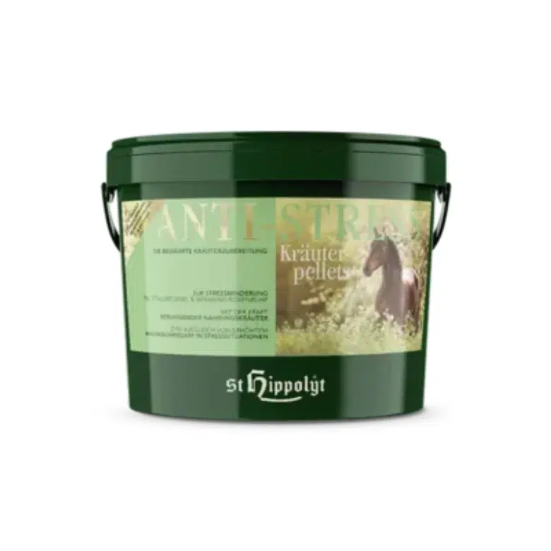 Futtereimer St.Hippolyt Anti Stress Kräuter Pellets