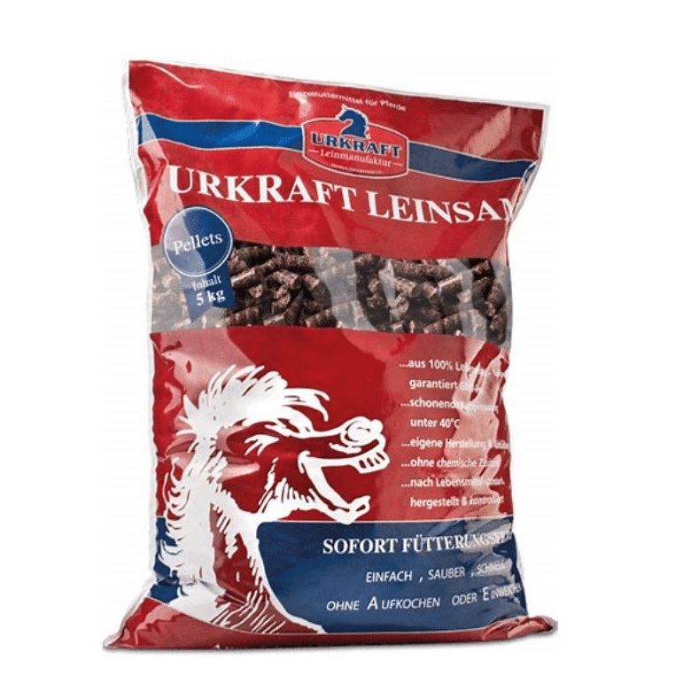 Urkraft Leinsamen Pellets Sack