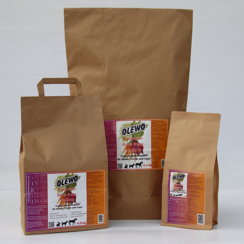 Variabel Olewo Karotten rote Beete Pellets