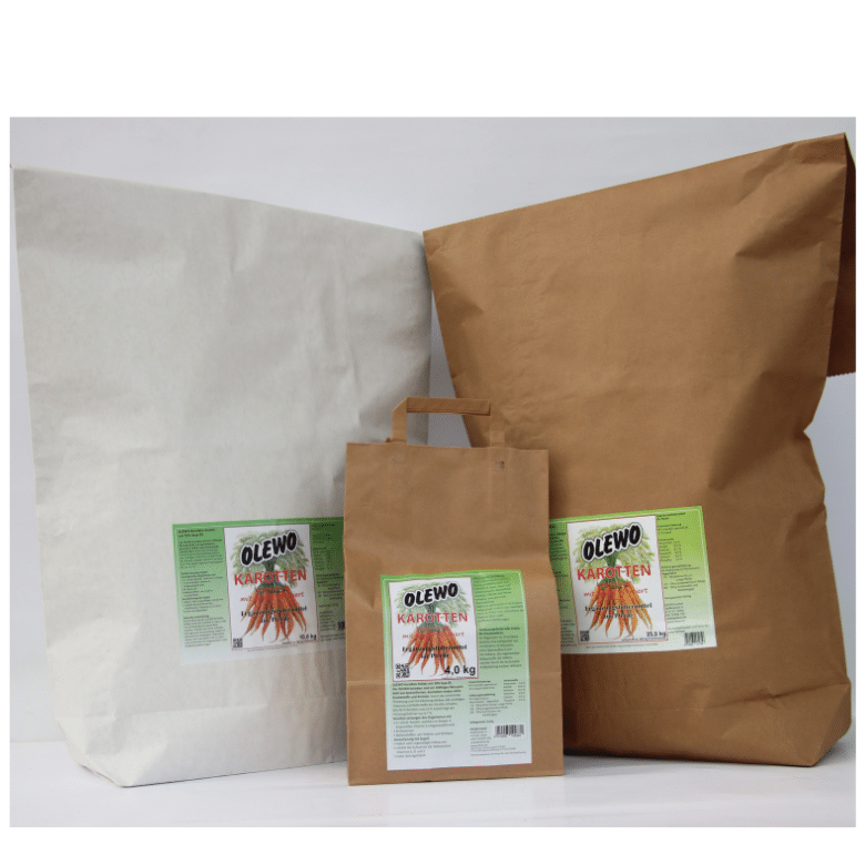 Variabel Olewo Karotten Pellets mit Öl