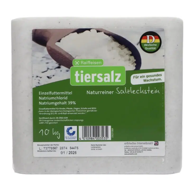 Block Raiffeisen Salzleckstein