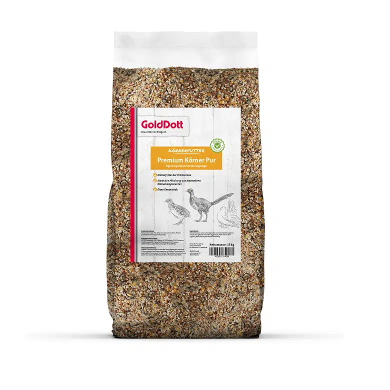 Futtersack GoldDott Premium Körner Pur 15kg