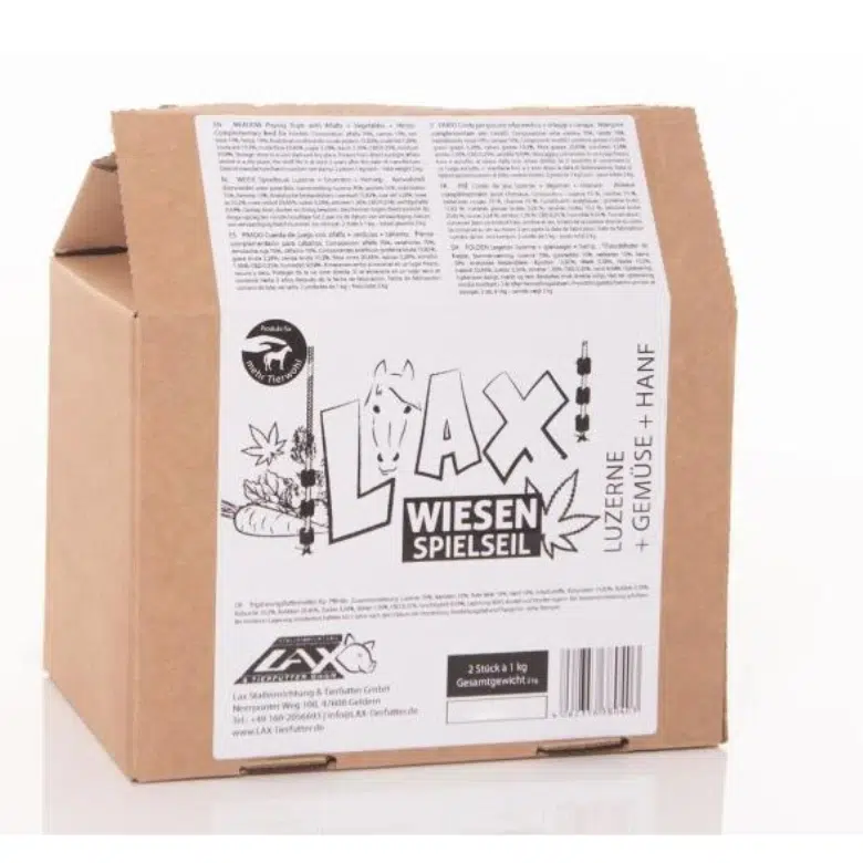 Futterbeutel Lax Wieen Luzerne gemüse mit Hanf