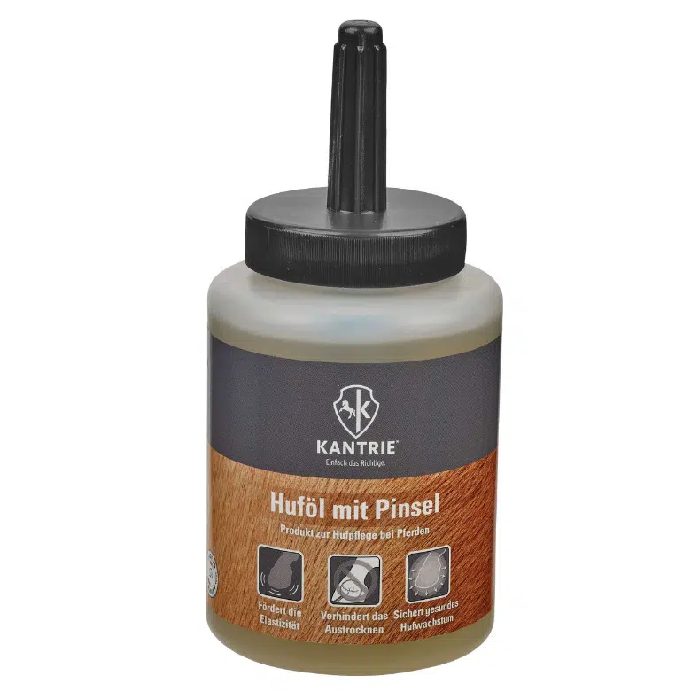 Dose mit Pinsel Kantrie Huföl mit Pinsel 450ml