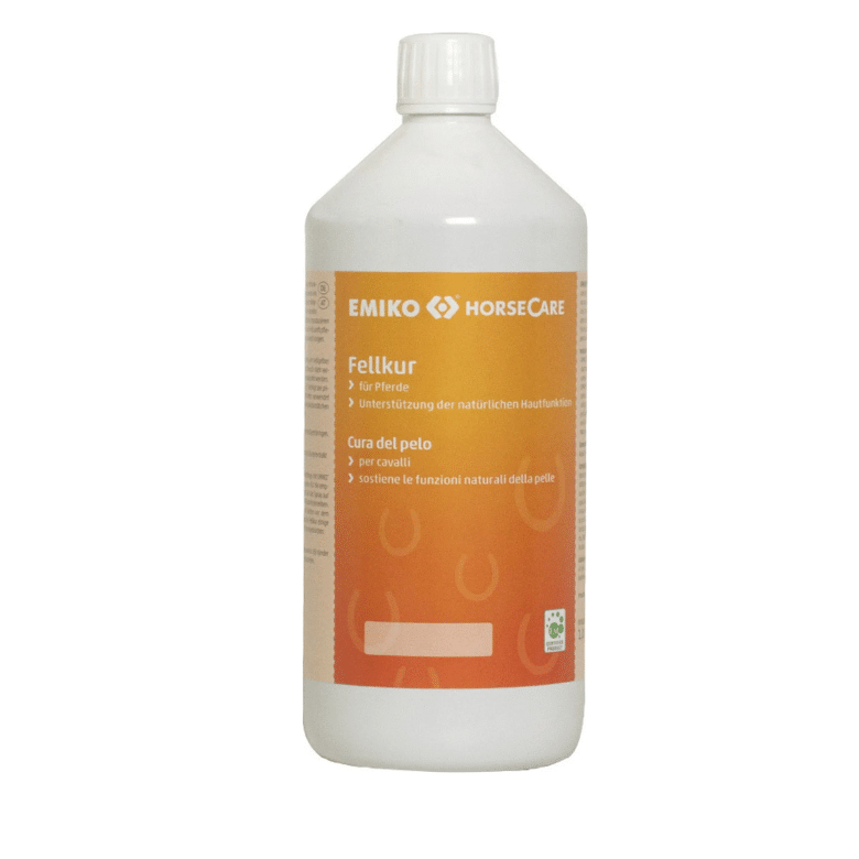 Pflegeflasche Emiko HorseCare Fellkur 1l