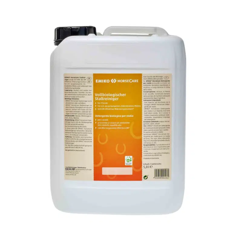 Produktbild Emiko Horsecare Vollbiologischer Stallreiniger 5l