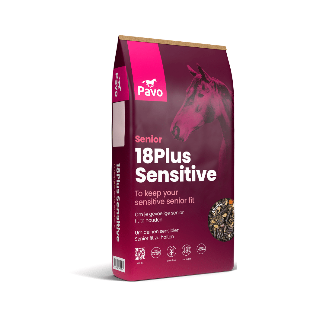 Futtersack Pavo 18Plus Sensitive Muesli