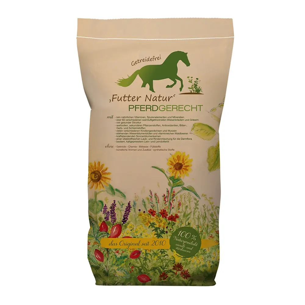 Agrobs Futternatur pferdegerechtes Pferdefutter im Futtersack