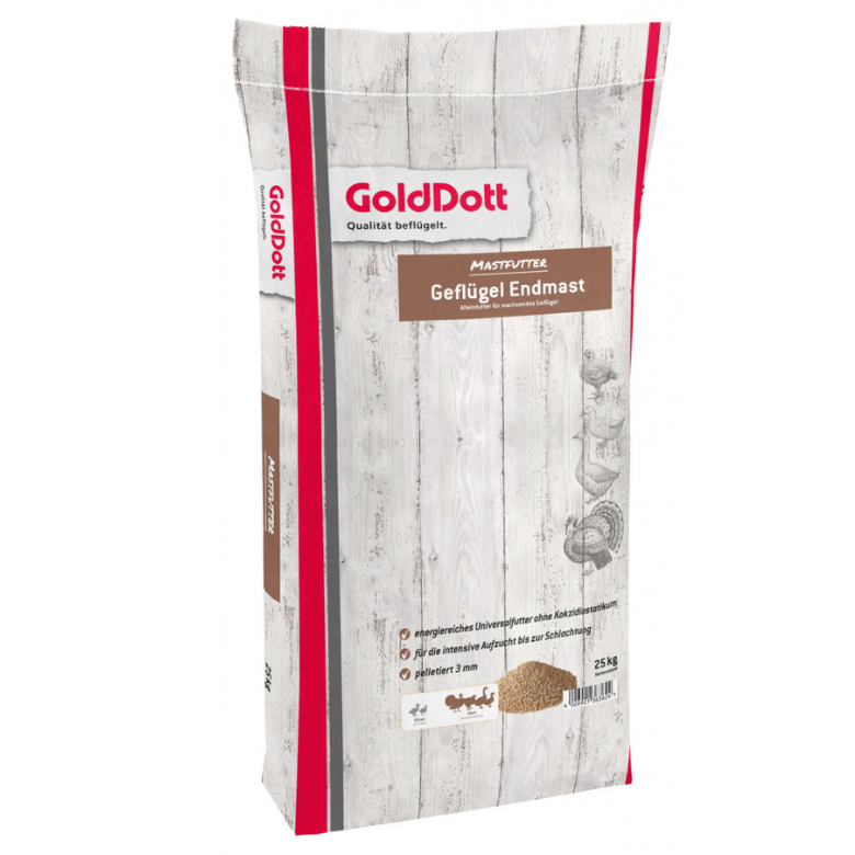 Golddott Geflügelendmast 25 kg