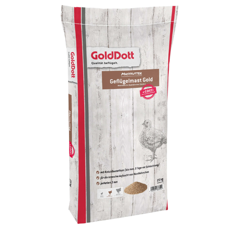 Golddott Geflügelmast Gold 25 kg