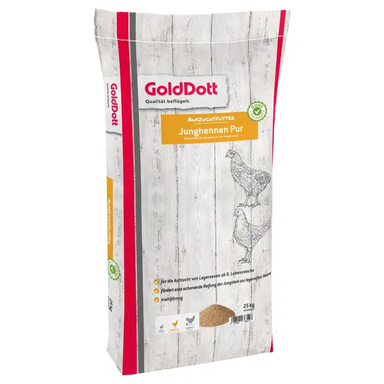 Futtersack GoldDott Junghennen Aufzucht Pur 25kg