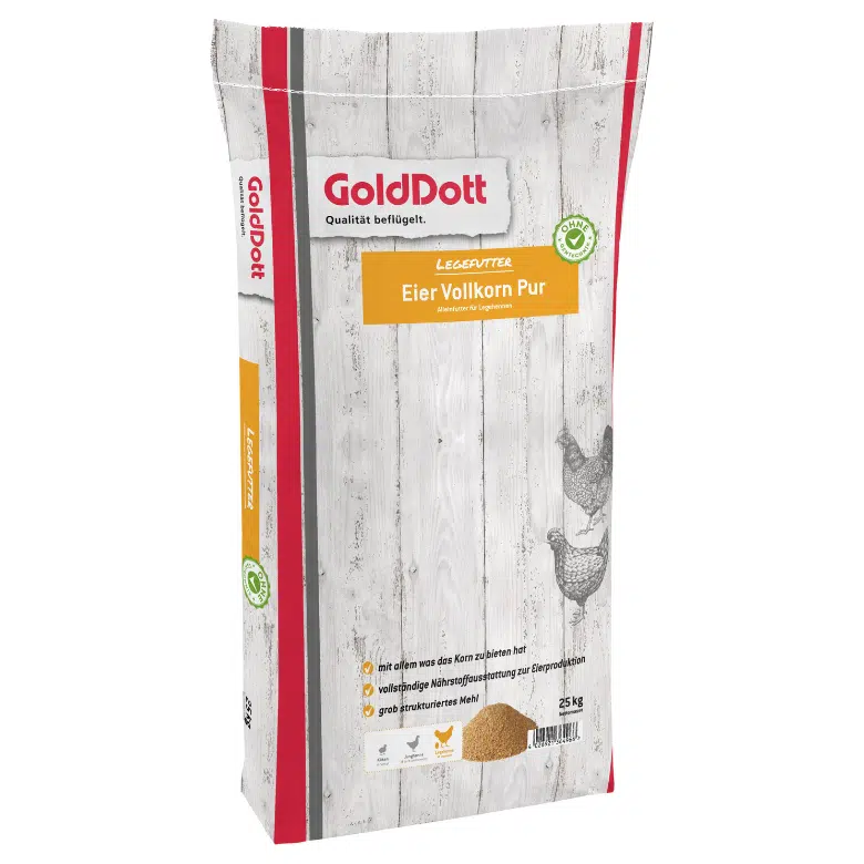 Futtersack GoldDott Eier Vollkorn Pur 25kg
